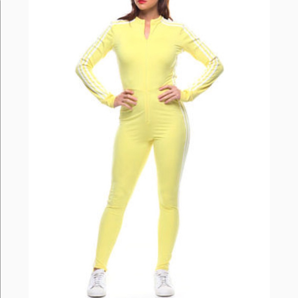 Adidas Stage Suit in yellow - Picture 7 of 7